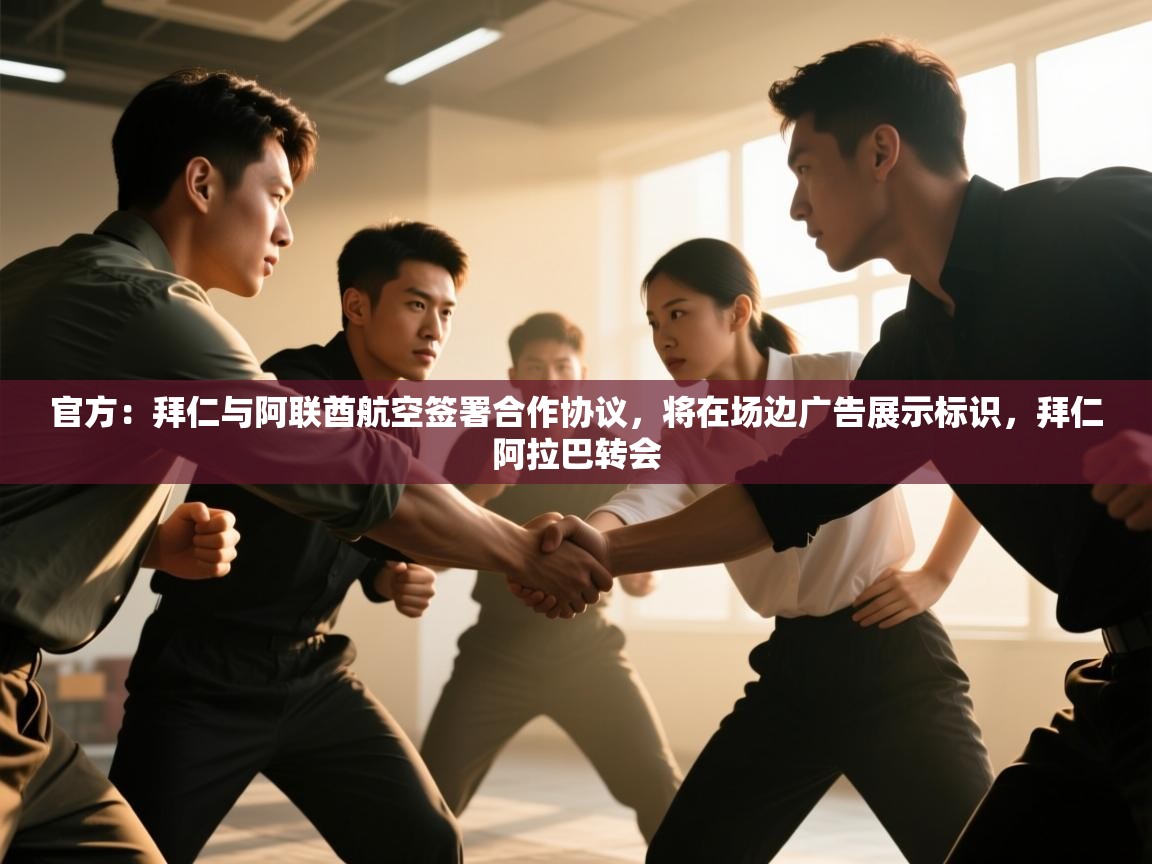 官方：拜仁与阿联酋航空签署合作协议，将在场边广告展示标识，拜仁阿拉巴转会  第2张